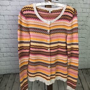 Fall Talbots cardigan sweater Sm. Taupe